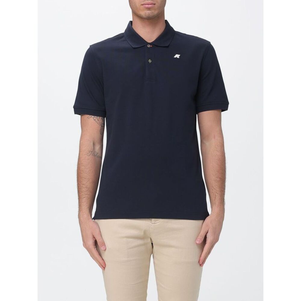 K-Way Polo Shirt Men Blue